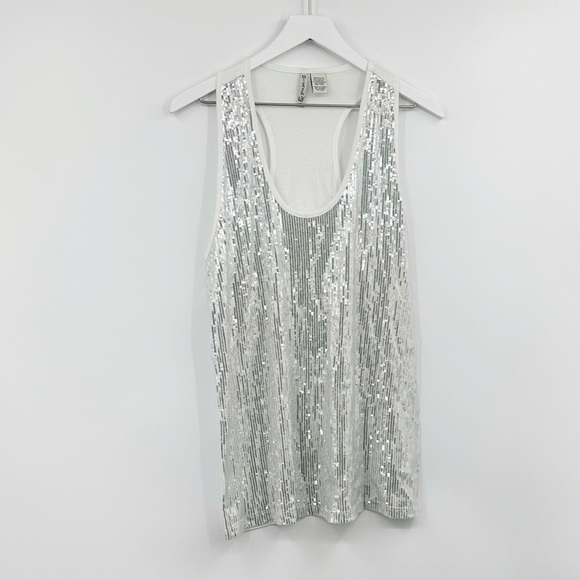 Great Description About Vintage Sequin Tank Top